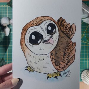 Lechuza Común Cute